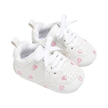 Imagem de Sapatos Esportivos Para Bebês Femininos De 0 a 12 Meses Com Sola Macia