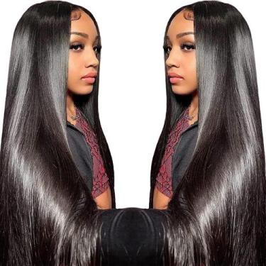Imagem de Peruca TTSMINS 13x6 HD Lace Front 32" Liso 180%