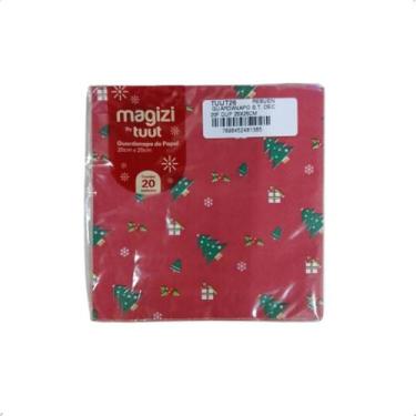 Imagem de Guardanapo De Papel C/20 Un 25x25cm Decorativo Mesa Natal - Tuut