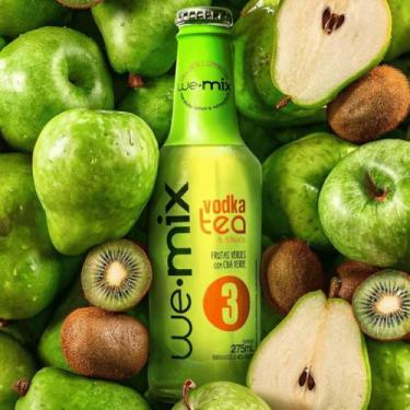 Imagem de We Mix 275ml (Vários Sabores), Frutas Verde com Chá Verde