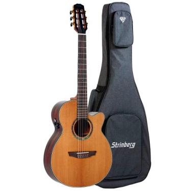 Imagem de Violão Strinberg DN3SC RT NS Natural Satin Eletroacústico Artistico de