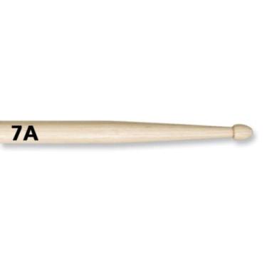 Imagem de Baqueta Vic Firth 7A Ponta de Madeira, Premium, 7A, UNICA, U