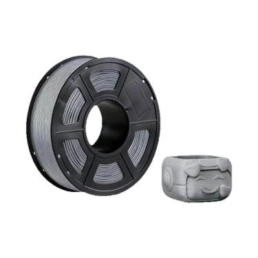 Imagem de Filamento Para Impressora 3D Cinza 95A TPU Flexível 250g 1.75mm Materi
