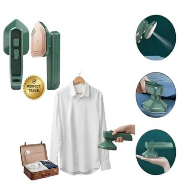Imagem de Mini Ferro De Passar Portátil Viagem Roupas Impecáveis - Envio Naciona