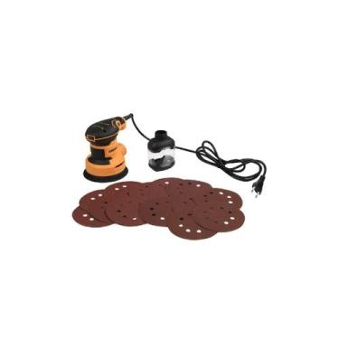 Imagem de Lixadeira Roto Orbital 5 Polegadas 320W com 16 Lixas  220V - DEKO-, 22