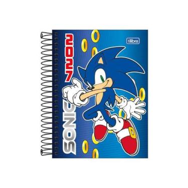 Imagem de Agenda Espiral Diária Sonic 2027 Tilibra Cor 4, Cor 4