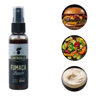 Imagem de Fumaça Líquida Spray Cantagallo 60ml - Essência Sabor Defuma