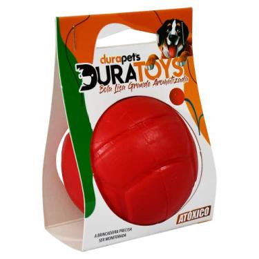 Imagem de Brinquedo Interativo Bola Lisa 7,5cm para Cachorros, Brinquedo para Cães DuraToys