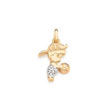 Imagem de Pingente menino com zircônias Branco-542022-Rommanel Cor: Branco