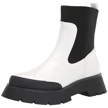 Imagem de Circus by Sam Edelman Bota feminina Larissa no tornozelo, Branco, 9