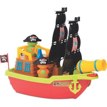Imagem de Barco Aventura Pirata Grande Mercotoys