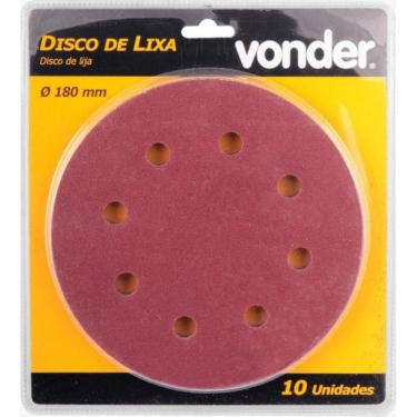Imagem de Disco De Lixa Para Lixadeira De Teto Lpv 750 Com 10 Unidades Grão 120 Vonder