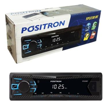 Imagem de Som Automotivo Positron SP2230BT, USB, MP3, Bluetooth