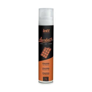 Imagem de Gel De Massagem E Lubrificante Íntimo Beijável Chocolate 50G - Intt Co