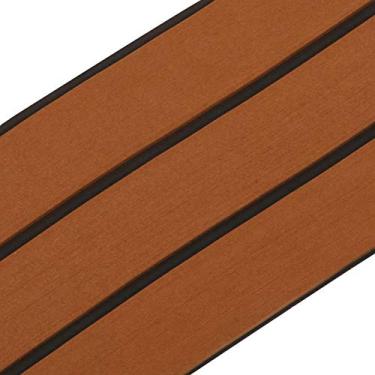 Imagem de Folha de decking de espuma, folha de piso de barco folha de deck antiderrapante para caiaque para barco para iate para trailer