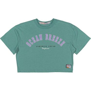 Imagem de Blusa Cropped Verde Malva Iam Authoria 10 ao 18