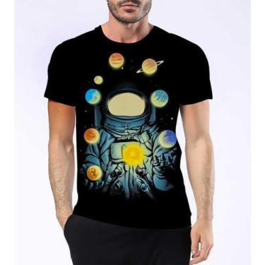 Imagem de Camiseta Camisa Astronauta Cosmonauta Viagem Espacial Hd 1 - Dias No E