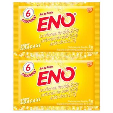 Imagem de Sal de Fruta Eno Efervescente Abacaxi 2 sachês de 5g GLAXOSMITHKLINE