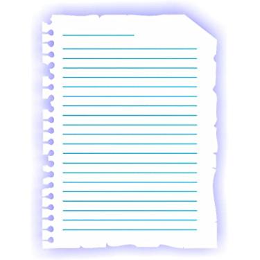 Imagem de Stencil de Acetato para Pintura OPA 15 x 20 cm – 1840 – Folha de Caderno Antiga