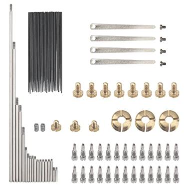 Imagem de 1 conjunto Yootones Kit de reparo de saxofone alto peças de reparo de saxofone alto compatível com peças de instrumentos musicais de saxofone
