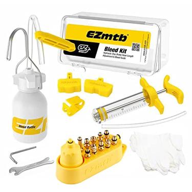 Imagem de Tingpai Bicicleta Hidráulica Fer menta de Sang mento de Freio de Disco Sang dor Kit MTB Road Bike Kit de ido De Sang mento de Freio de Bicicleta Ó Mine l Conjunto de ido Adaptador de Metal