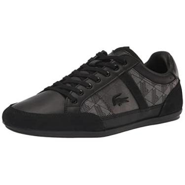 Imagem de Lacoste Tênis masculino Chaymon, Preto/cinza, 45
