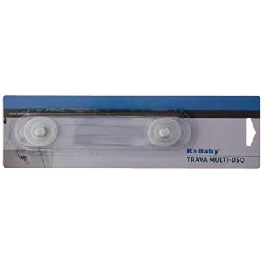 Imagem de KaBaby Kit 2 Travas Multiuso PVC, Branco, Branco