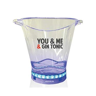 Imagem de Balde de Gelo com Led Personalizado You&me And Gin Tonic