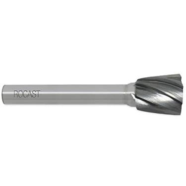 Imagem de Lima Rotativa Cônica Invertida para Alumínio 6mm