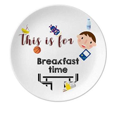 Imagem de Prato de porcelana de restaurante de senso comum, restaurante, jantar, redondo, prato, menino, homem