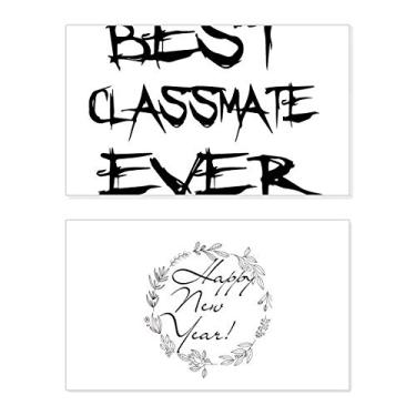 Imagem de Best Classmate Ever Graduation Season New Year Festival Greeting Card Bless Message Gift