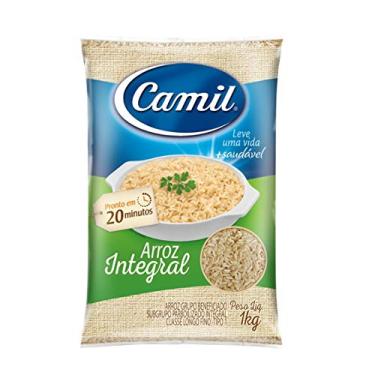 Imagem de Arroz Integral Parboilizado Tipo 1 Camil Pct 1kg