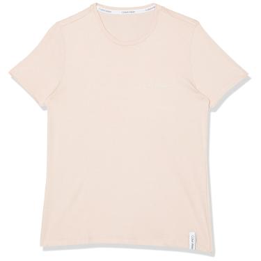 Imagem de Camiseta modern cotton, Calvin Klein, Feminino, rosa claro, P
