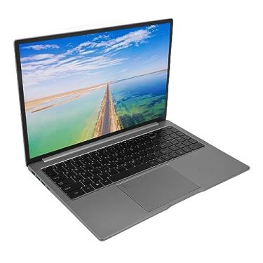 Imagem de Notebook PC, Laptop para Jogos Taxa de Atualização de 165 Hz 100-240 V 12 Núcleos 16 Fios Ângulo de Abertura de 180 Graus Com Mouse Sem Fio para 11 para Diversão (16 GB + 1 TB