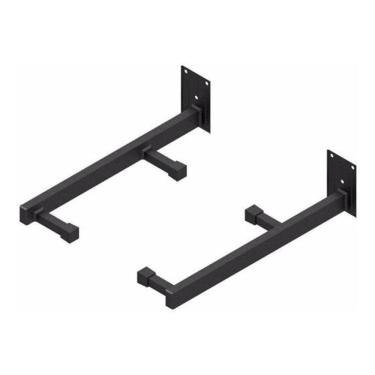 Imagem de Suporte De Parede Preto Para Lava-Louças Até 90Kg Compacta
