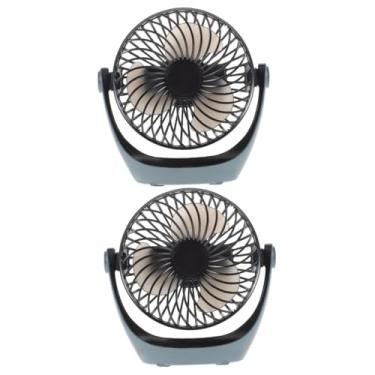 Imagem de NOLITOY 2 Unidades ventilador de mesa ventilador silencioso ventilador de refrigeração USB ventilador pequeno fã ventiladores de mesa para quarto ventilador portátil forte ventoinha