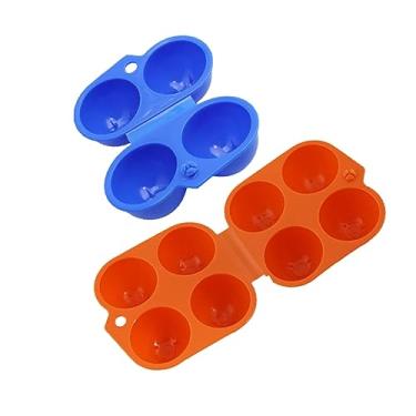 Imagem de Generic 2 Pçs Ao Ar Livre Churrasco Portátil Acampamento Titular 2 Grades Caso De Para Churrasco Recipiente De Portátil Snap Lock Suporte De Para Grelha De Pesca Churrasco