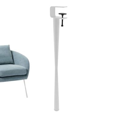 Imagem de Pernas para mesa de centro - Nenhum design perfurante para proteger a área de trabalho,Braçadeira de design sem perfuração em pernas de mesa de jantar em forma de F de fácil ajuste para mesa Iytefeki