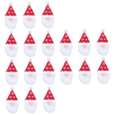 Imagem de BESTOYARD 3 Conjuntos 6 Peças Suporte Para Tampa De Garrafa De Vinho Gnome De Natal Sacos Para Garrafa De Vinho Decoração De Natividade Decoração De Natal Sueca Suprimentos De Natal Saco De