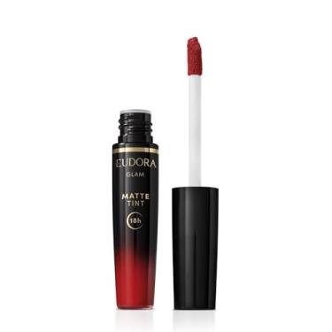 Imagem de EUDORA GLAM BATOM LÍQUIDO MATTE TINT VERMELHO RADIANTE 4 ML