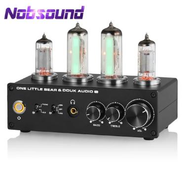 Imagem de Nobsound-Mini Turntable Preamp  HiFi Stereo Audio  pré-amplificador tubo de vácuo  Dekstop Headphone