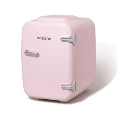 Imagem de Mini Geladeira Rosa - Skincare Fridge 4l