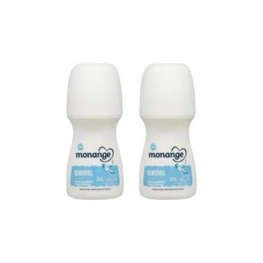 Imagem de Desodorante Roll-On Monange 50ml Sensivel-Kit C/2Un