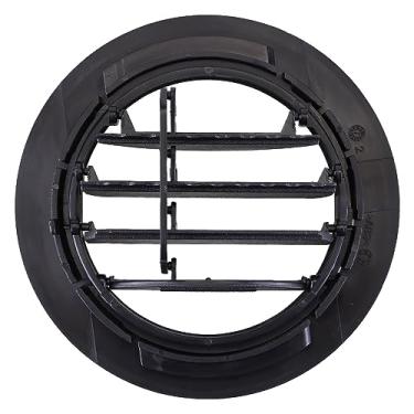 Imagem de Vorally Revestimento de teto teto AC saída de ar térmico, BL1Z-19893-AA Louvre Vent Air compatível com Lincoln Navigator Ford Expedition 2011-2014 forro de ventilação de ventilação de duto redondo BL1Z19893AA