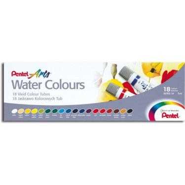 Imagem de Tinta Aquarela Pentel 18 Cores WFRS-18