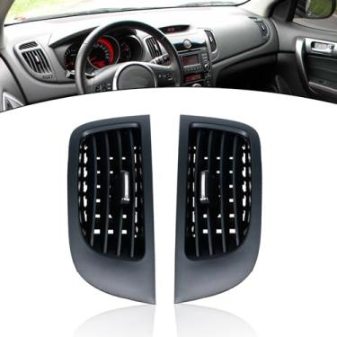 Imagem de JESYMBX Para Kia Forte Cerato Koup 2008-2013 Ventilação de Ar Condicionado Carro Painel Frontal Tomada A/C Ventilações Centro Par