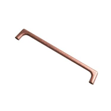 Imagem de Puxador de armário em arco de latão antigo, puxador de gaveta de latão polido, vintage, melhoria da casa, retrô, alças de armário, ac, 192mm, 1