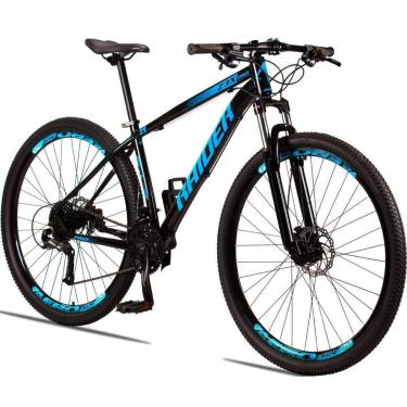 Imagem de Bicicleta 29 Raider Z3X Pro 27V Câmbio Traseiro Shimano Altus ​Freio Hidráulico Suspensão com Trava-Unissex