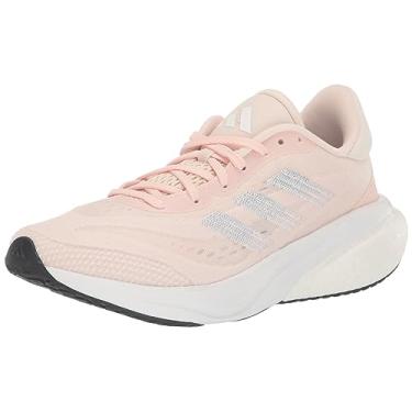 Imagem de adidas Tênis feminino Supernova 3, Bege/branco/azul maravilha, 9