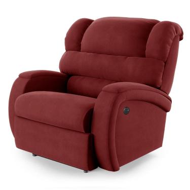 Imagem de Poltrona do Papai Reclinável Napoli Controle Power Elétrico USB Vel Vermelho FH1 - D`Rossi